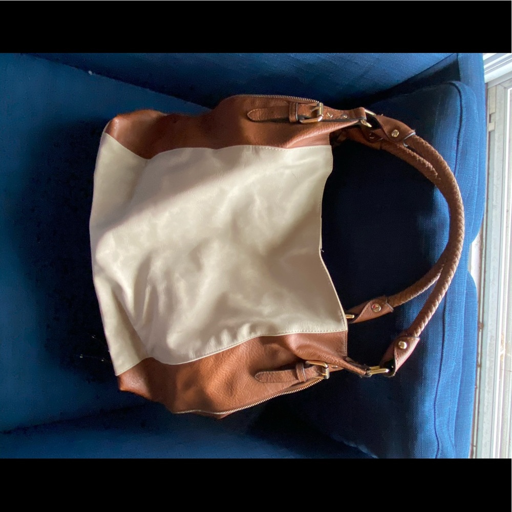 Tan & brown bag